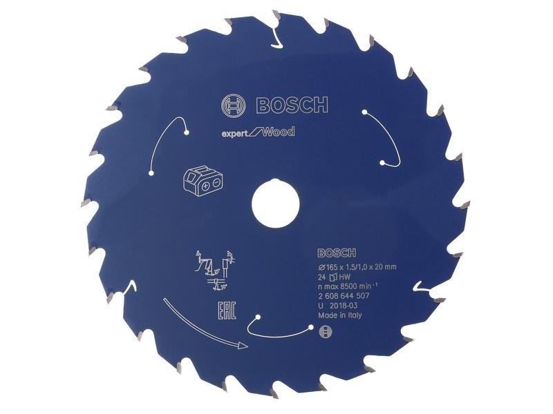 Bosch Professional Kreissägeblatt Expert for Wood 216 x 1.7 x 30 mm, 48 Z