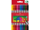 Faber-Castell Fasermaler Set mit 10 Stück, farbig