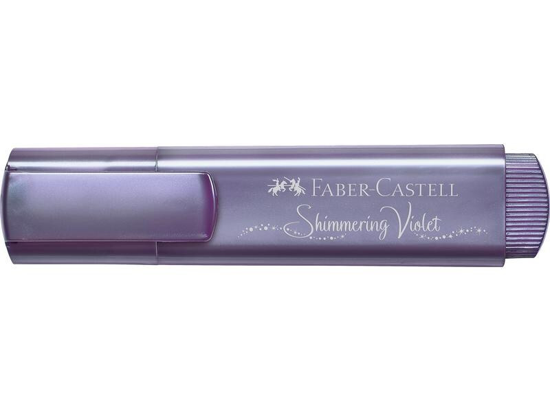 Faber-Castell Textilmarker 1546 Shimmering Violet, Metallic