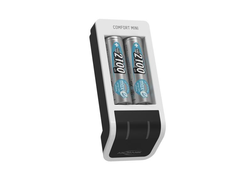 Ansmann Ladegerät Comfort Mini+ 2x AA 2100 mAh