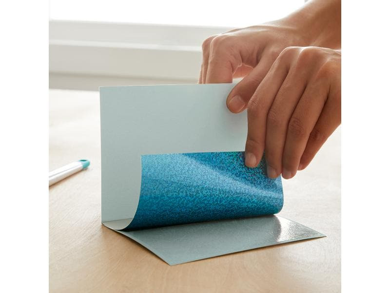 Cricut Blankokarte Joy cut-away 10.8 x 14 cm, Grau/Khaki/Creme