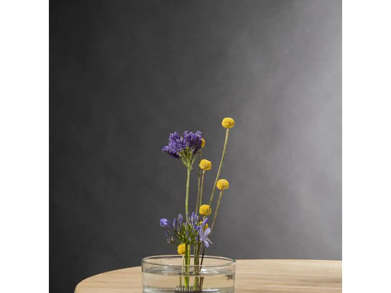 Esschert Design Steckigel Kenzan S Schwarz/Silber