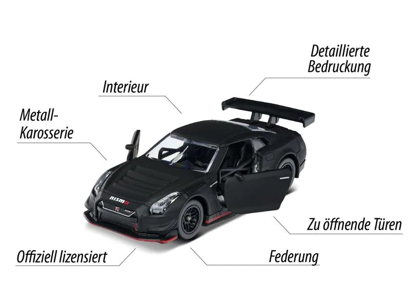 Majorette Auto Black Edition 5er-Geschenkset