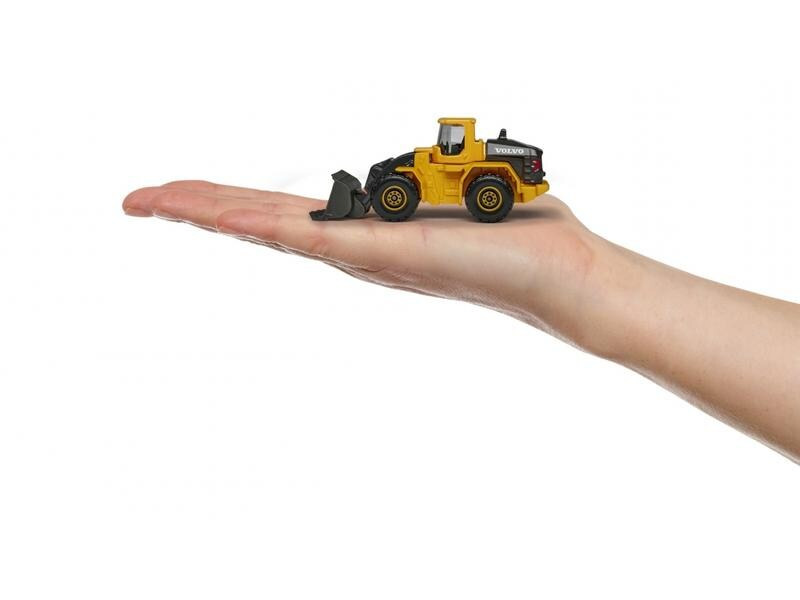 Majorette Baustellenfahrzeug Volvo Construction 4er-Geschenkset