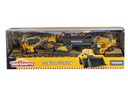 Majorette Baustellenfahrzeug Volvo Construction 4er-Geschenkset