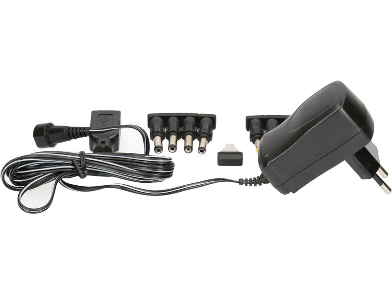 Max Hauri Steckernetzteil Universal 10 W, 3 - 12 V, 600 mA