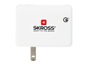 SKROSS Reisenetzteil US USB Charger - Quick Charge 3.0 500 mA,