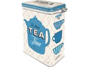 Nostalgic Art Vorratsdose Tea Home &amp; Country 1.3 l, Blau/Weiss