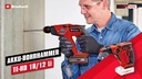 Einhell Akku-Bohrhammer TE-HD18/12 Li Solo