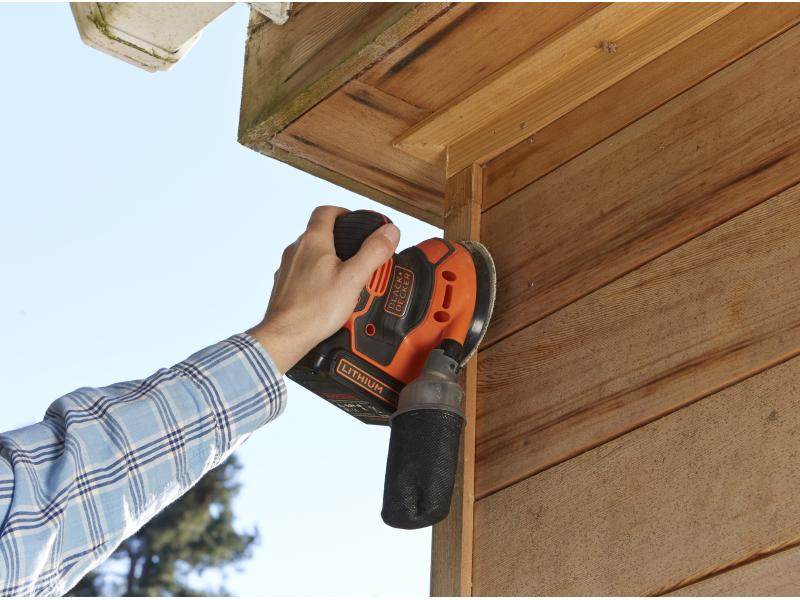 BLACK+DECKER Akku-Exzenterschleifer BDCROS18N 18 V