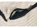 Designed by Lotte Hunde-Bett Ribbed Hellgrau 95x80x23cm