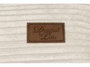 Designed by Lotte Hunde-Bett Ribbed Hellgrau 95x80x23cm