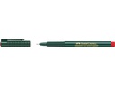 Faber-Castell Fineliner Finepen 1511 Faserschreiber 0.4 mm, Rot