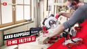 Einhell Akku-Kappsäge TE-MS 18/210 Li Solo
