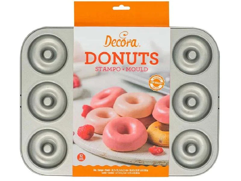 Decora Donut-Backform 12 Mulden