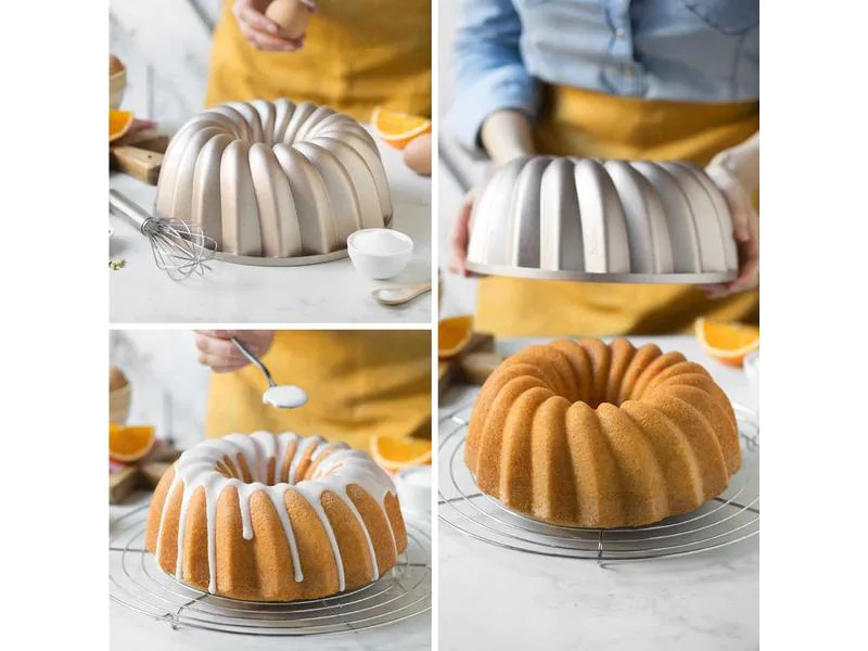 Decora Gugelhupf-Backform Carol Ø 24 cm, Champagner