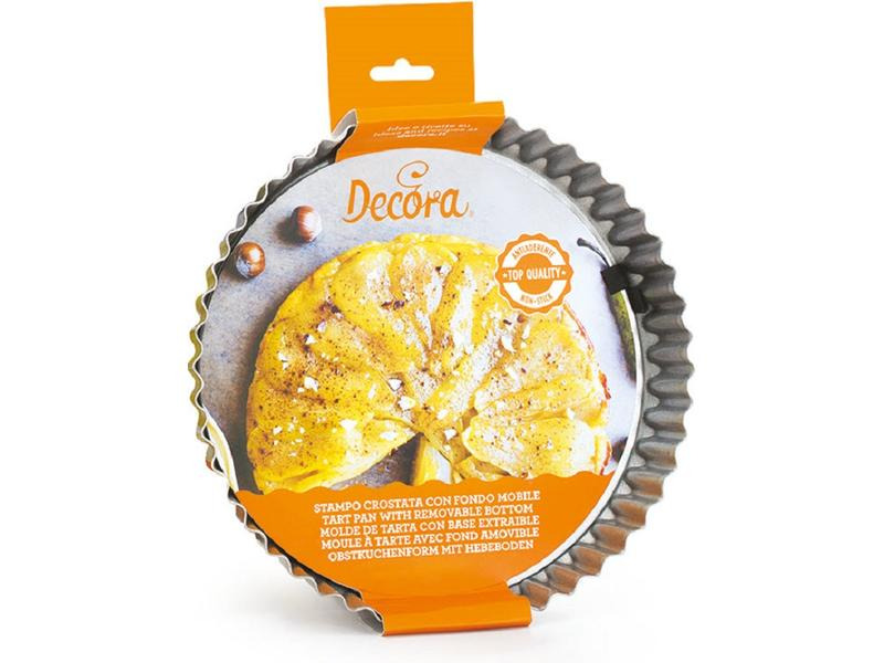 Decora Wähen-Backform Ø 25 cm, Silber