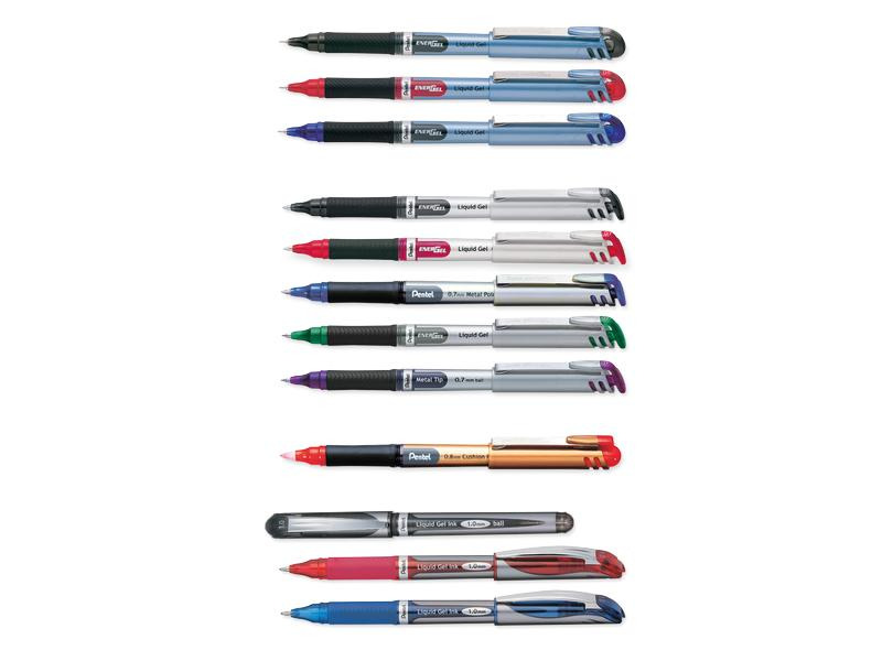 pentel Gelschreiber EnerGel Xm Liquid Gel Ink 1.0 mm, Schwarz