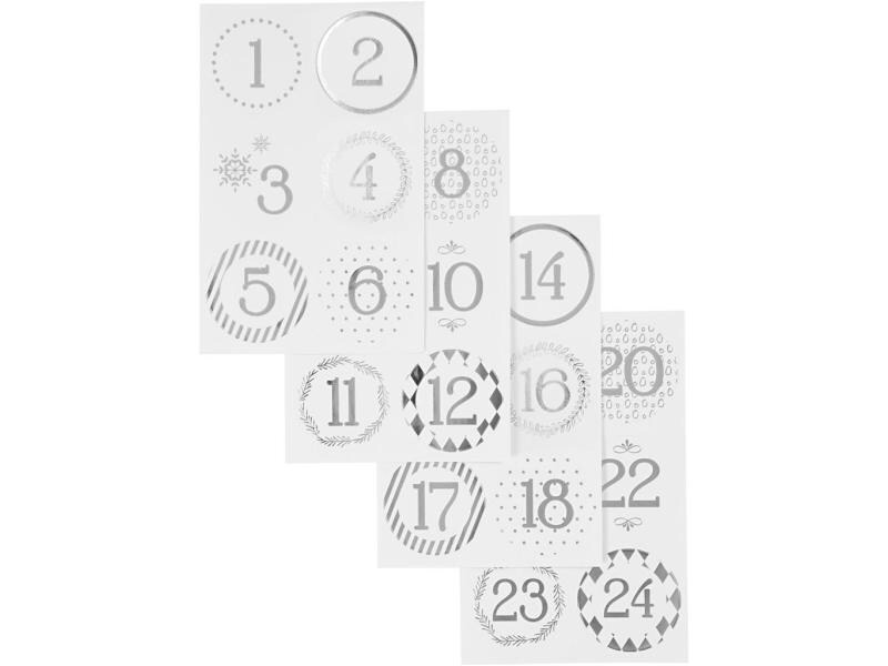 Creativ Company Adventskalender-Zahlen Ø 4 cm