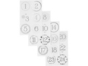 Creativ Company Adventskalender-Zahlen Ø 4 cm