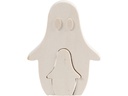 Creativ Company Holzfigur 6 + 11.5 cm Geist, 2 Stück