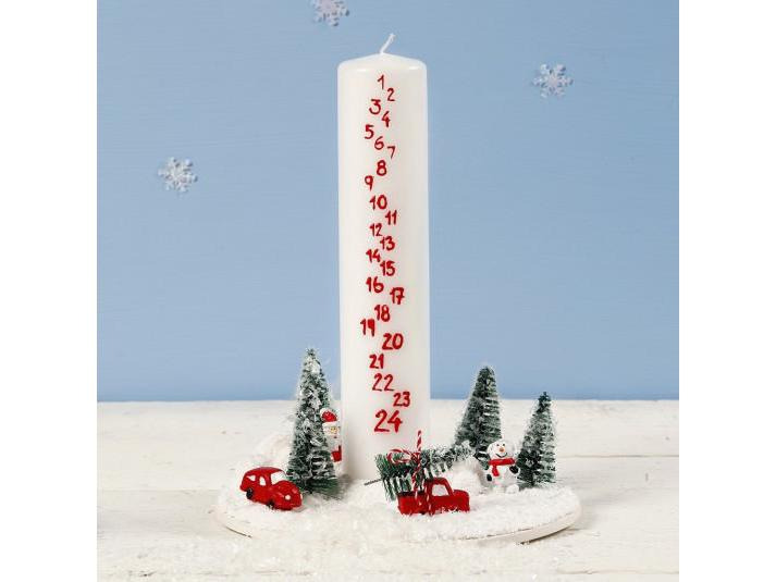 Creativ Company Deko 35 x 10 mm Weihnachtsfiguren