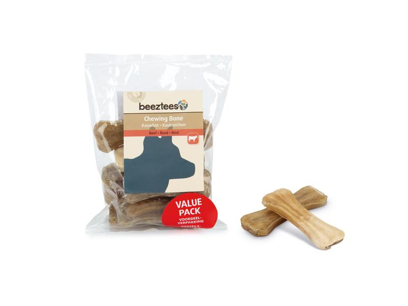 Beeztees Kauknochen Rinderhaut, 7.5 cm, 10 Stk