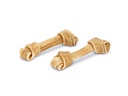 Beeztees Kauknoten Rinderhaut, 12 cm, 10 Stk.