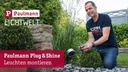 Paulmann Verbindungskabel Plug &amp; Shine 1 m mit 3 Anschlussbuchen
