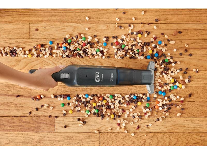 BLACK+DECKER Akku-Handsauger Dustbuster XXL Titanium