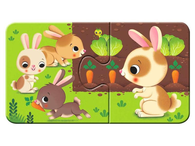 Ravensburger Kleinkinder Puzzle my first puzzles Tiere und ihre Kinder