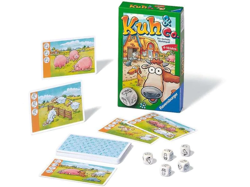 Ravensburger Kinderspiel Kuh &amp; Co.