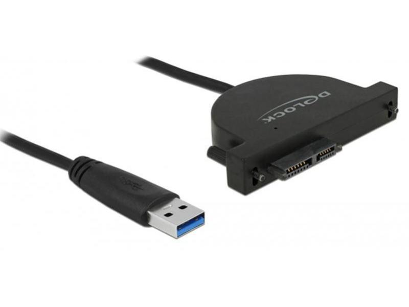 Delock Adapterkabel USB 3.0 Typ-A - Slim SATA 13 Pin Slimline