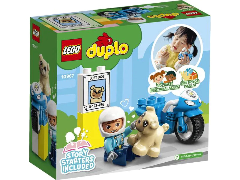 LEGO® DUPLO® Polizeimotorrad 10967