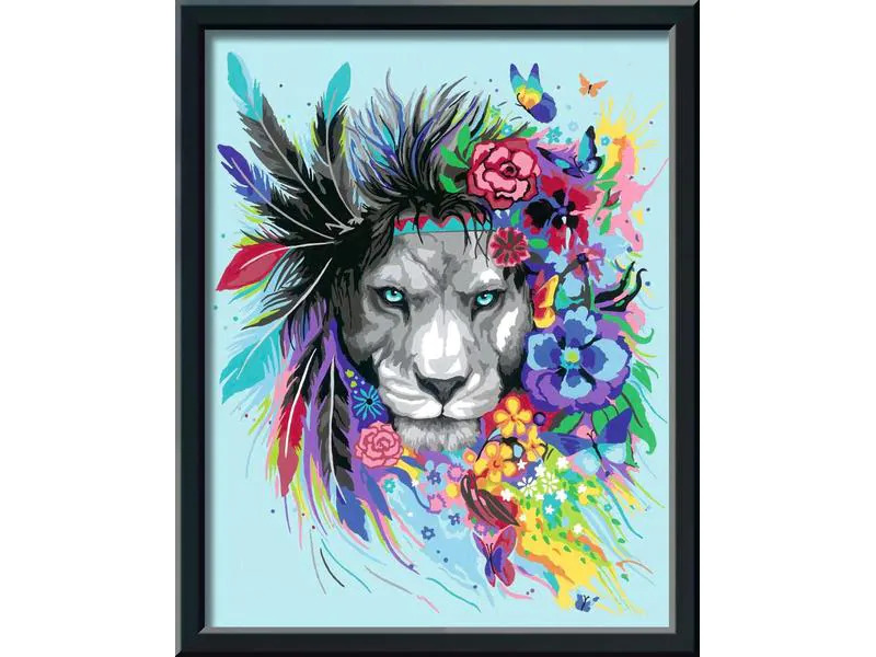 Ravensburger Malen nach Zahlen CreArt: Boho Lion