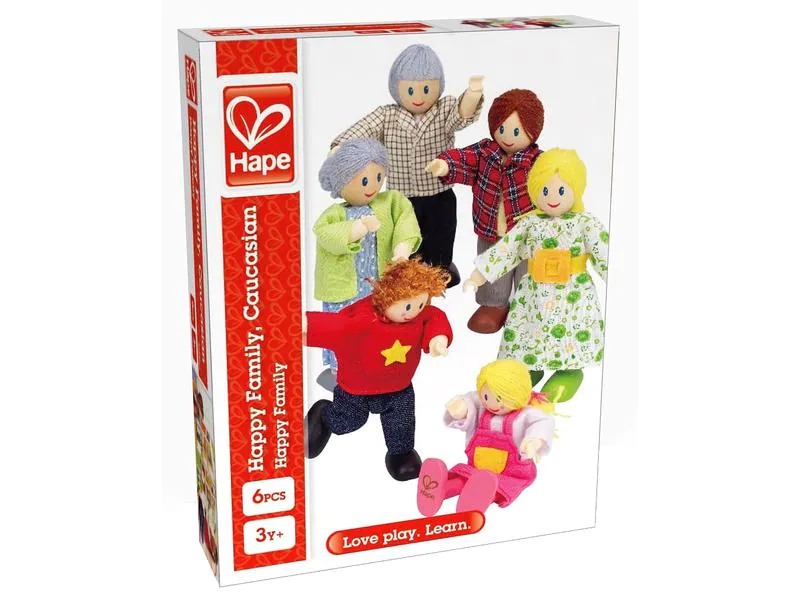 Hape Puppenfamilie – Helle Hautfarbe