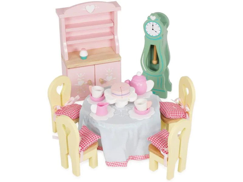 LE TOY VAN Puppenhausmöbel Esszimmer Möbel Set