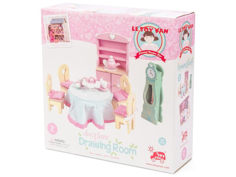 LE TOY VAN Puppenhausmöbel Esszimmer Möbel Set