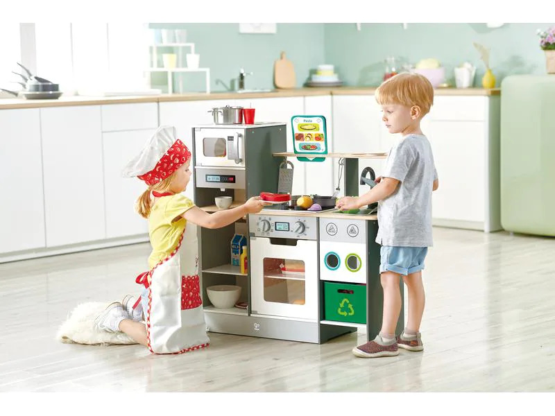 Hape Spielküche mit lustiger Bratpfanne