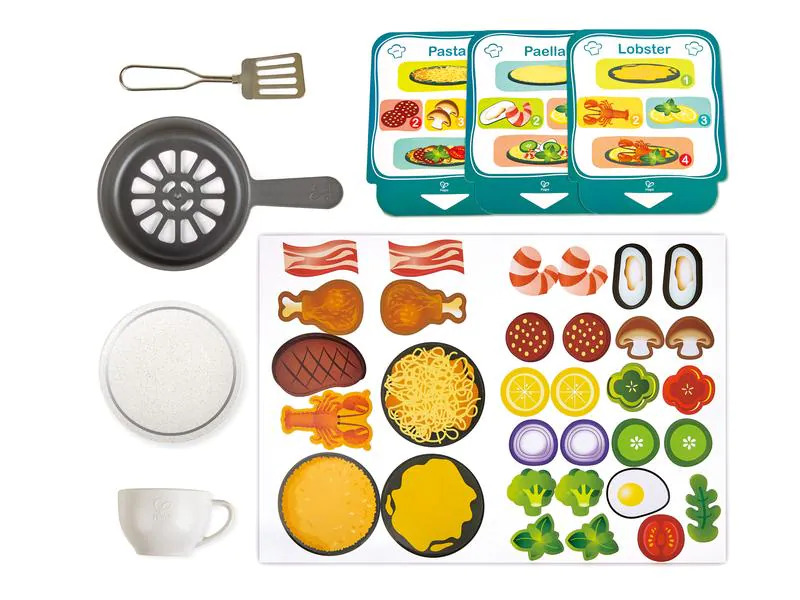 Hape Spielküche mit lustiger Bratpfanne