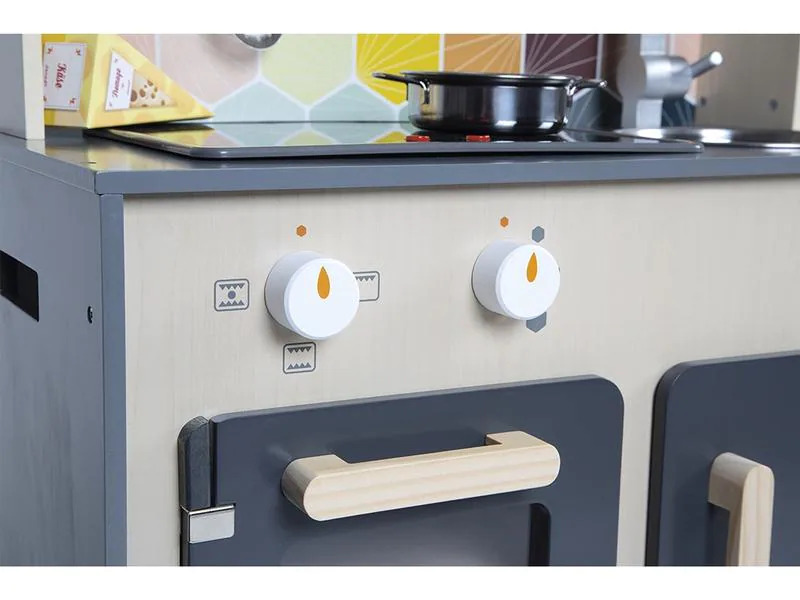Janod Spielküche Mozaïc Big Cooker Holz