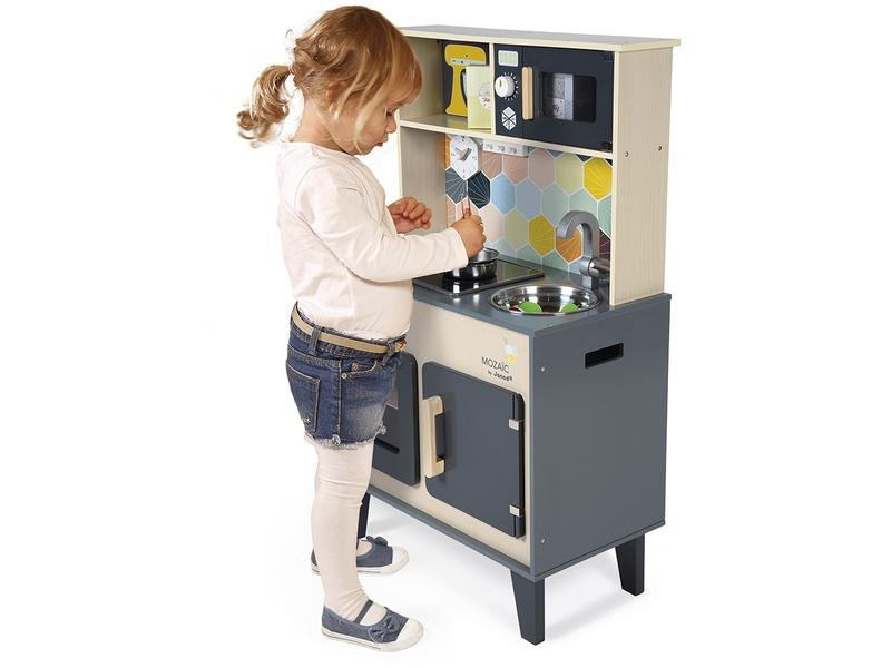 Janod Spielküche Mozaïc Big Cooker Holz
