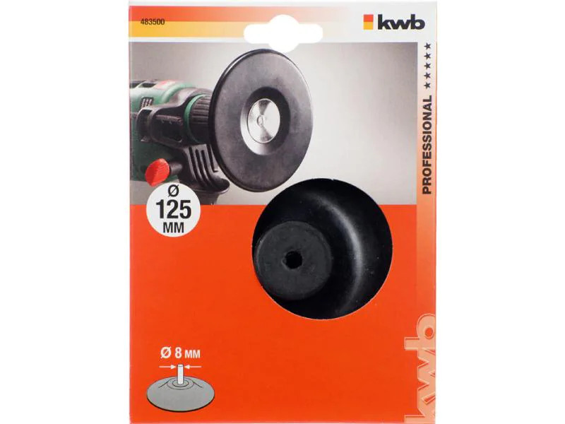 kwb Gummistützteller 125 mm