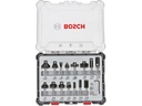 Bosch Professional Fräserset 8-mm-Schaft 15-teilig