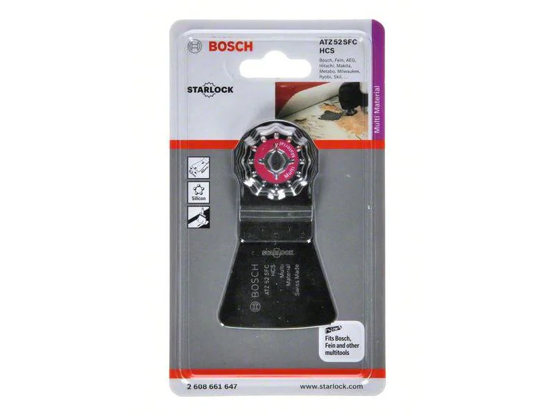 Bosch Professional Schaber Starlock HCS ATZ 52 SFC, flexibel 52 x 38 mm