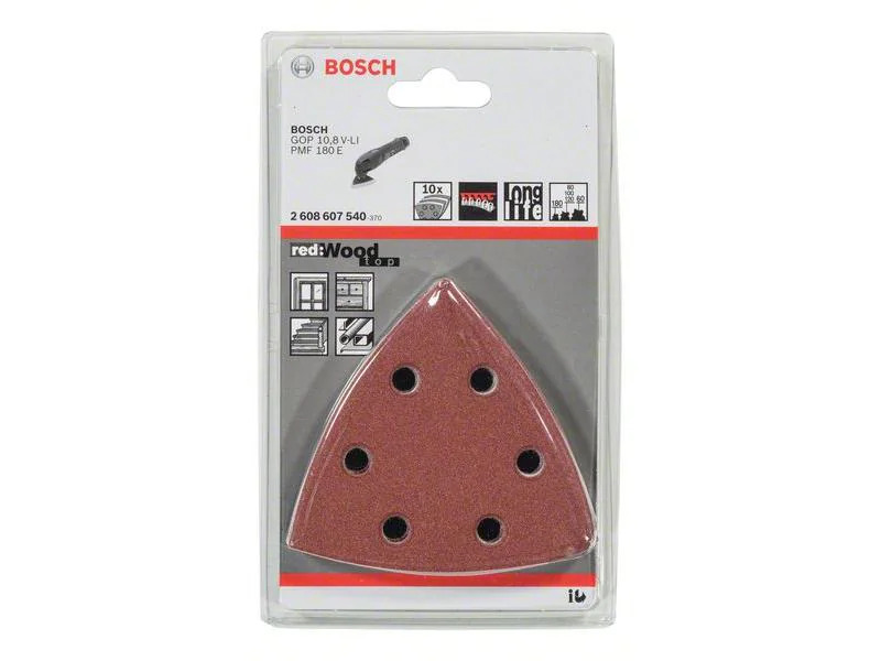 Bosch Professional Schleifblatt-Set C430, Holz, 10er-Pack, 93 mm