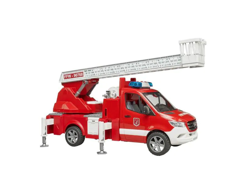 Bruder Spielwaren Rettungsfahrzeug MB Sprinter Feuerwehr Drehl