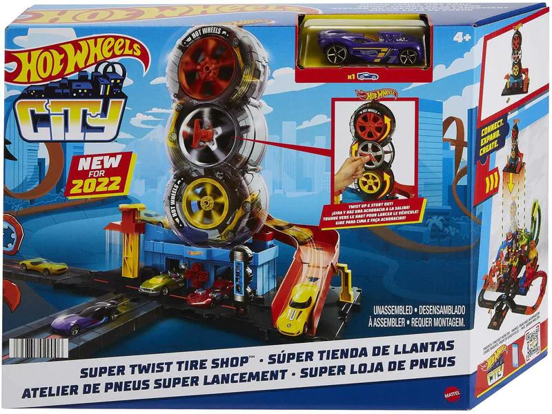 Hot Wheels City Super Reifen Shop