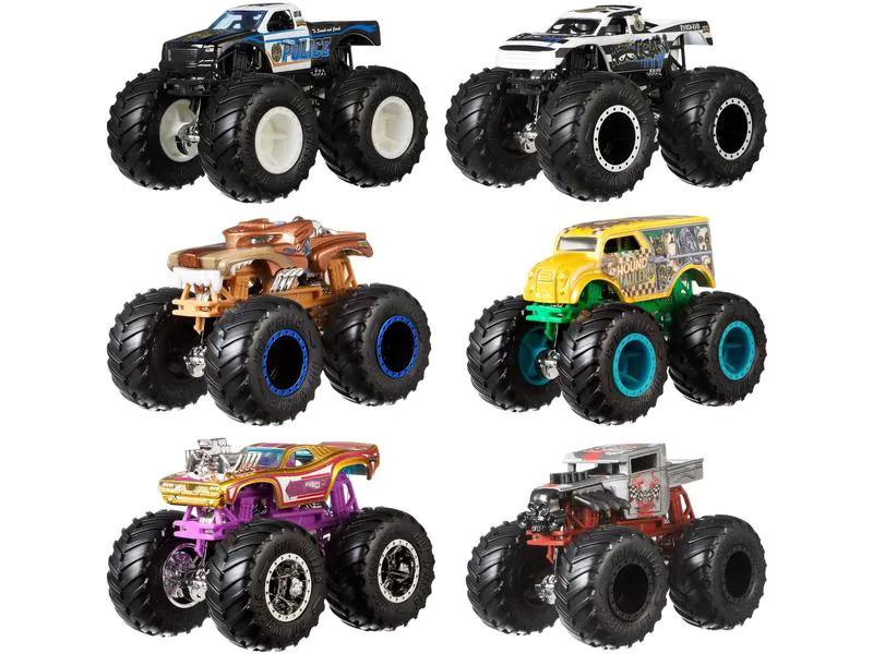 Hot Wheels Monster Trucks 1:64 Die-Cast 2er-Pack