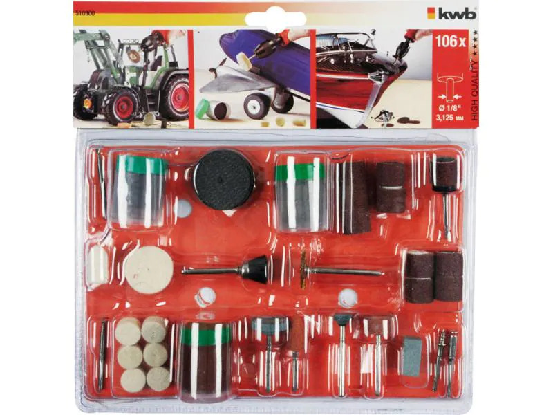 kwb Werkzeug-Set Mini 105-teilig
